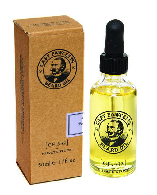 Captain Fawcett's Private Stock Beard Oil (50ml/1.7oz), Beard Care