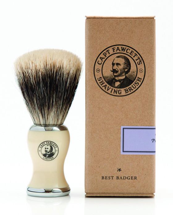 Captain Fawcett's Best Badger Shaving Brush, Shaving Brushes