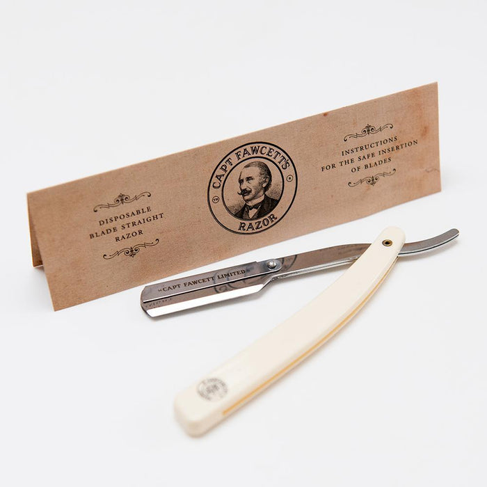 Captain Fawcett's Disposable Blade Straight Razor