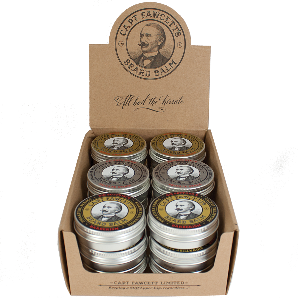 Captain Fawcett's Beard Balm Set Bundle