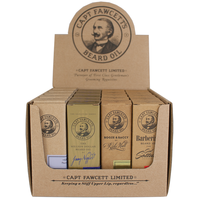 Captain Fawcett's Beard Oil Set Bundle