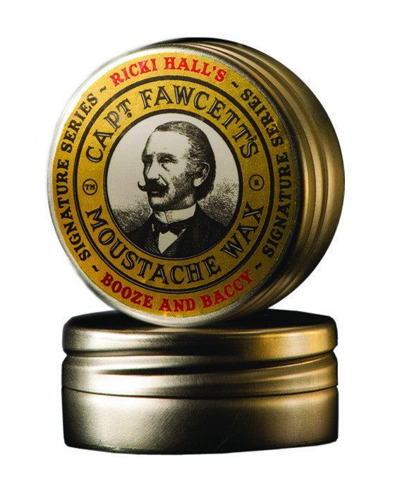 Captain Fawcett's Ricki Hall's Moustache Wax (15ml/0.5oz), Mustache Wax