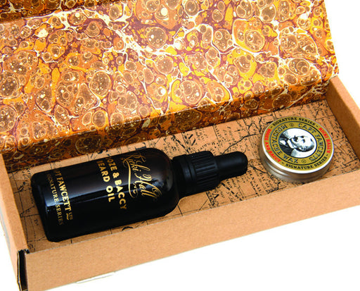 Captain Fawcett's Ricki Hall's Gift Box (Wax & Beard Oil), Gift Sets & Kits