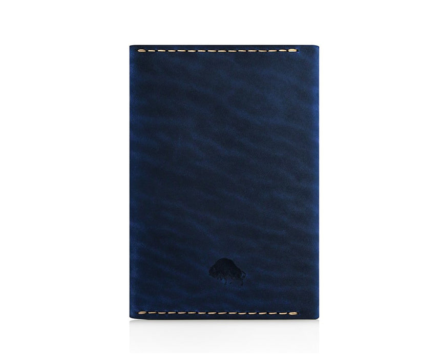 Ezra Arthur No. 5 Passport Case Navy