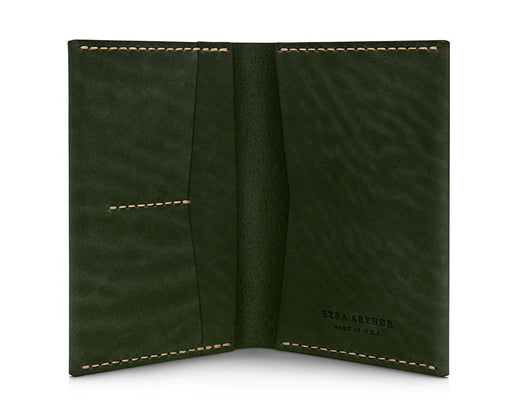 Etui Passeport Ezra Arthur No. 5 Vert