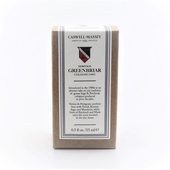 Caswell Massey Heritage Greenbriar 15ml Cologne