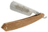 DOVO Encina Straight Razor 6/8" Full Hollow Ground Carbon Steel Blade, Spanish Oak Handles, Straight Razors