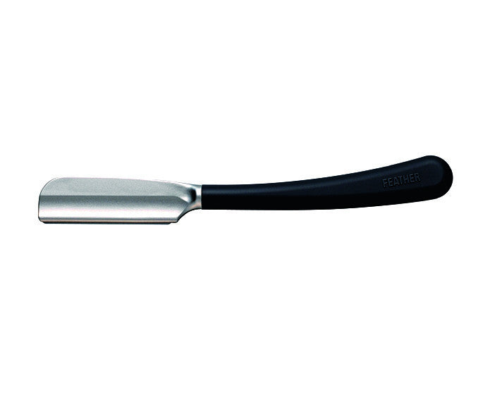 Feather Artist Club SS Straight Razor, Black, Straight Razors