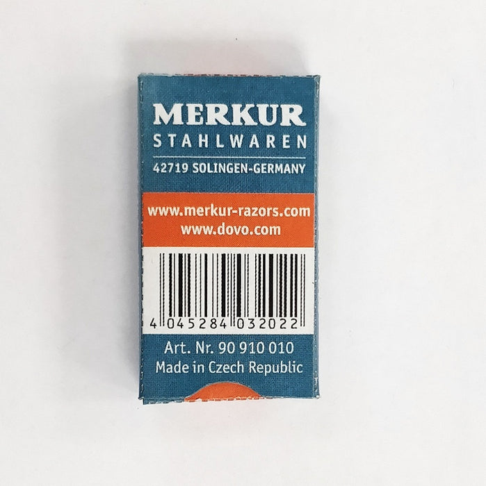 Merkur Super Platinum Double Edge Safety Razor Blades (Single Pack, 10 Blades/Pack)