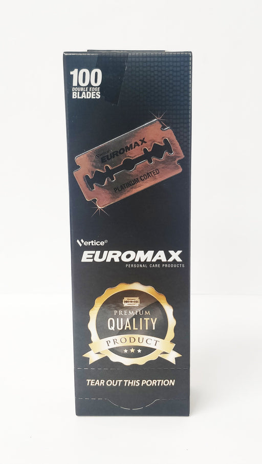 Lames de rasoir à double tranchant Euromax (lot de 100) 