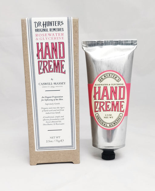 Caswell Massey Dr. Hunter's Rosewater Hand Creme
