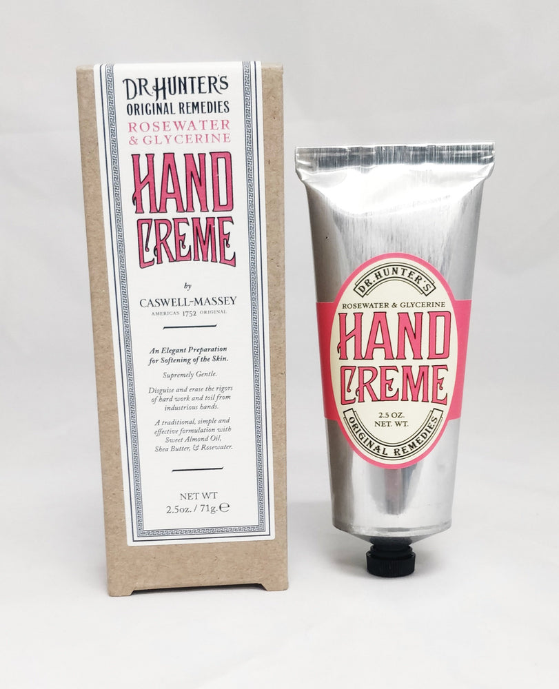 Caswell Massey Dr. Hunter's Rosewater Hand Creme