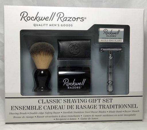 Ensemble-cadeau de rasage Rockwell Razors Value