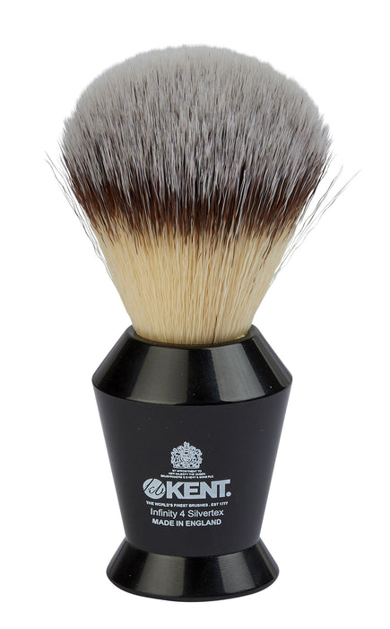 Kent "Infinity" Super Soft Silvertex Synthetic Brush, Black