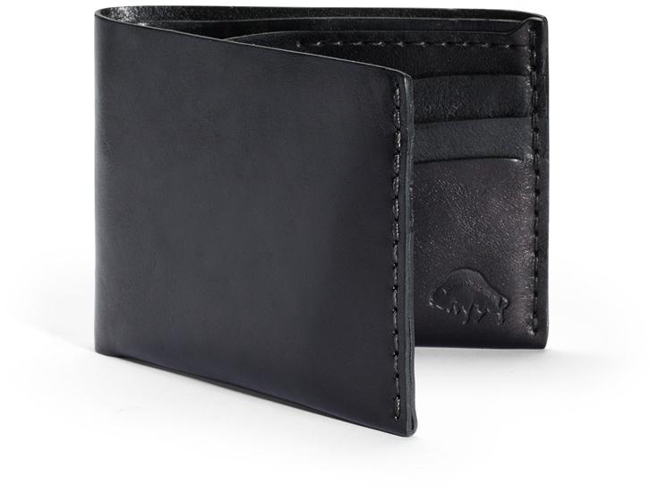 Ezra Arthur No. 8 Classic Biiifold Jet Black