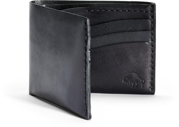 Ezra Arthur No. 8 Classic Biiifold Jet Black