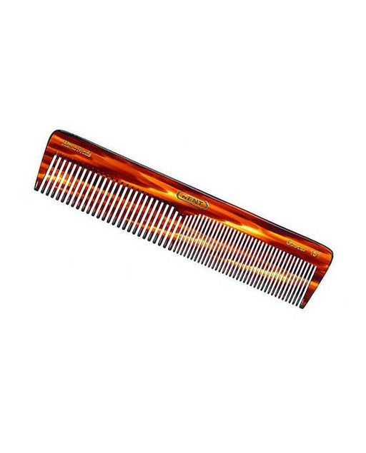 Kent K-16T Comb, Large Size Dressing Table Comb, Coarse/Fine (185mm/7.3in), Hair Combs