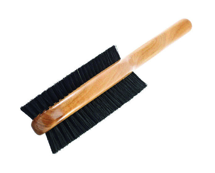Kent K-CC20 Clothes Brush, Double-sided, Stiff & Soft Bristles, Cherrywood, Clothes Brushes
