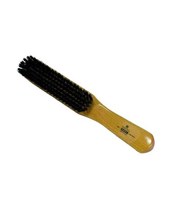 Kent K-CG1 Clothes Brush with Cherrywood Handle and Pure Black Bristle. Made in the UK., Clothes Brushes