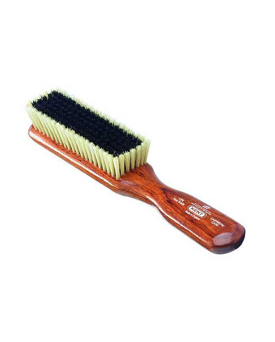 Kent K-CP6 Clothes Brush, For Cashmere, Black & White Pure Bristle, Mahogany, Clothes Brushes
