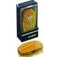 Kent Military Brush, Rectangular, White Soft Bristles, Satinwood & Beechwood, Hair Brushes