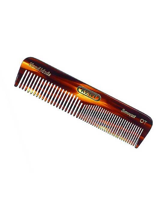 Kent K-OT Comb, Pocket Comb, Coarse/Fine (110mm/4.3in), Hair Combs
