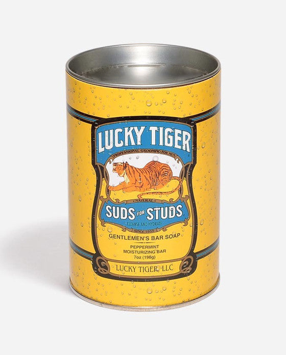 Lucky Tiger Suds for Studs Gentleman's Bar Soap, Men's Bodycare