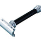 Merkur 38B Double Edge Safety Razor, Straight Cut, Extra Long Handle, Double Edge Safety Razors
