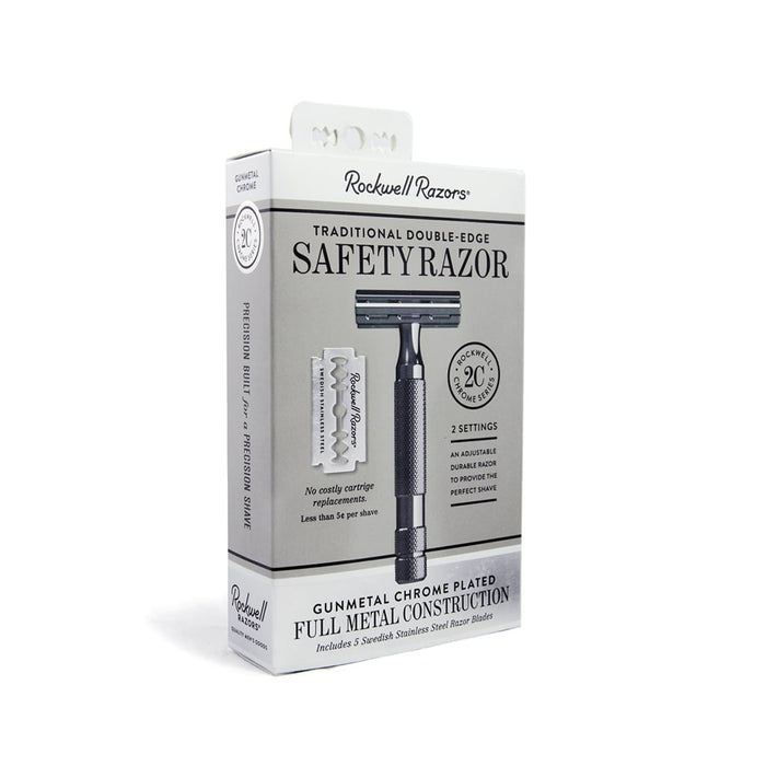 Rockwell Razors 2C Double Edge Razor - Gunmetal