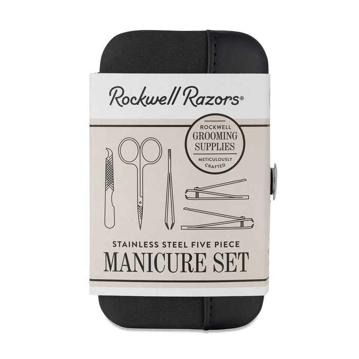 Rockwell Razors Beard Bib and Manicure set Display Bundle