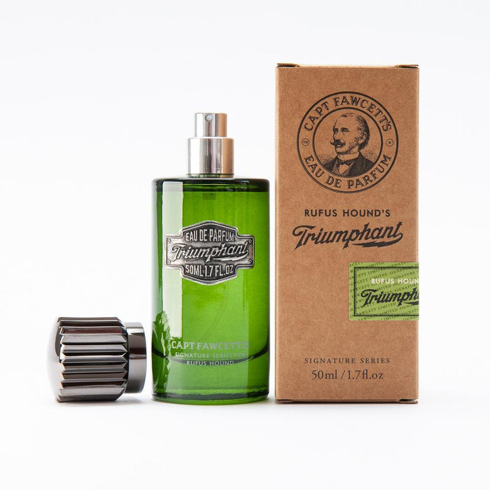 Captain Fawcett's Triumphant Eau De Parfum by Rufus Hound 50ml