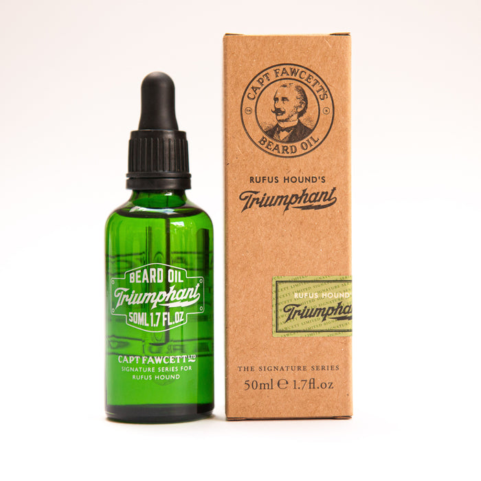 Captain Fawcett's Rufus Hound Triumphant Beard Oil (50ml)