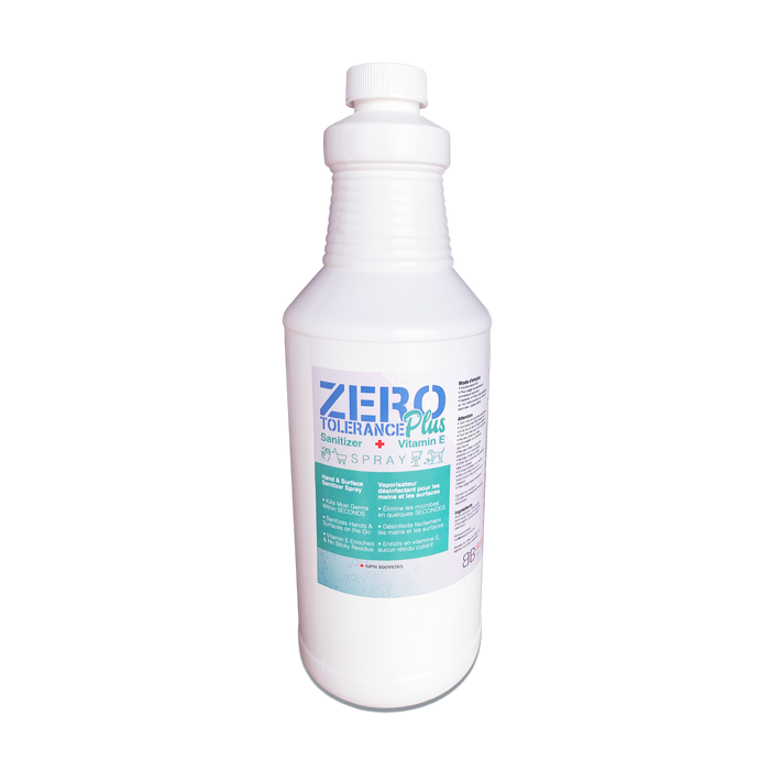 Recharge pour les mains et les surfaces Zero Tolerance 32 oz