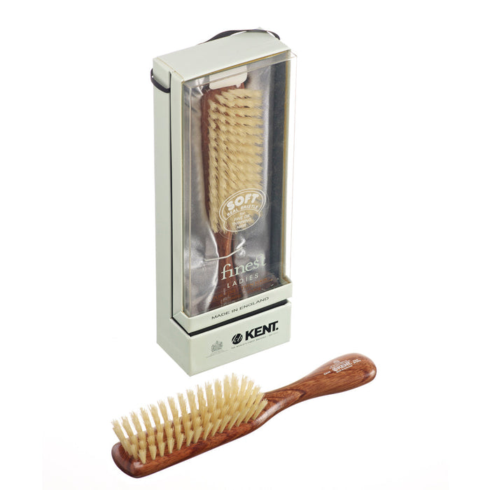 Kent LDS Narrow Soft Bristle Danta Hair Brush