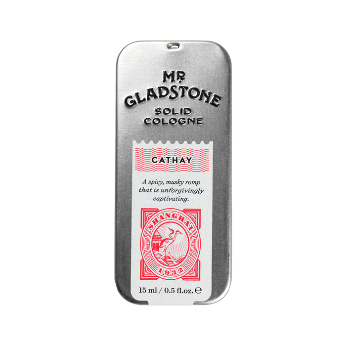 Mr. Gladstone Cathay Solid Cologne - Fine Fragrance Reminiscent of 1932 Shanghai, Solid Cologne