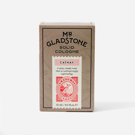 M. Gladstone Cathay Solid Cologne - Parfum fin rappelant 1932 Shanghai