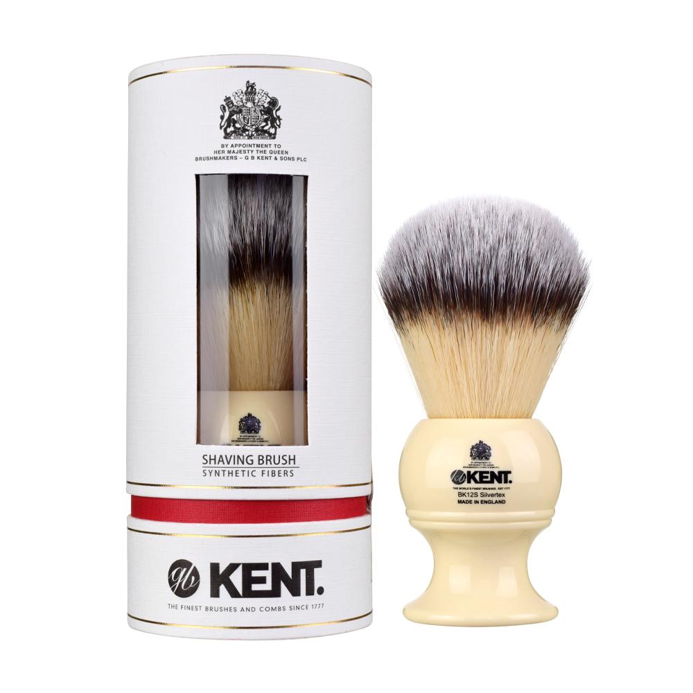 Kent Ivory Large Synthetic shaving brush