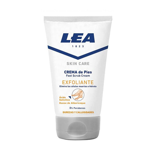 Lea Skin Care Crème exfoliante pour les pieds à l'acide salicylique et à la poudre de noyau d'abricot (125 ml) Lot de 6 