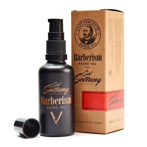 Captain Fawcett's Barberism Beard Oil, (50ml/1.7oz)