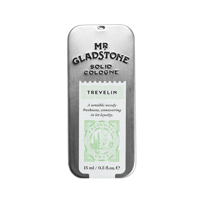 Mr. Gladstone Trevelin Solid Cologne - Fine Fragrance Reminiscent of 1974 Patagonia